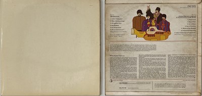 Lot 160 - THE BEATLES - YELLOW SUBMARINE/ WHITE ALBUM LP PACK