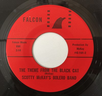 Lot 131 - SCOTTY McKAY QUINTET - THE TRAIN KEPT A'ROLLIN C/W THE THEME FROM THE BLACK CAT 7" (FALCON FIC-101)