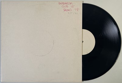 Lot 42 - THE SMITHS - BARBARISM BEGINS AT HOME 12" (ORIGINAL UK WHITE LABEL TEST PRESSING - RTT 171)