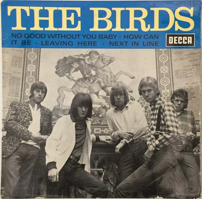 Lot 143 - THE BIRDS - NO GOOD WITHOUT YOU BABY EP (DECCA 457.114 - 6-66 PRINTING DATE)