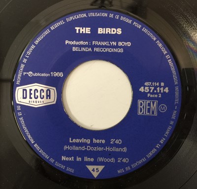 Lot 143 - THE BIRDS - NO GOOD WITHOUT YOU BABY EP (DECCA 457.114 - 6-66 PRINTING DATE)