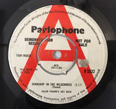 Lot 144 - ALLEN POUND'S GET RICH - SEARCHIN' IN THE WILDERNESS 7" (PROMO - R 5532)