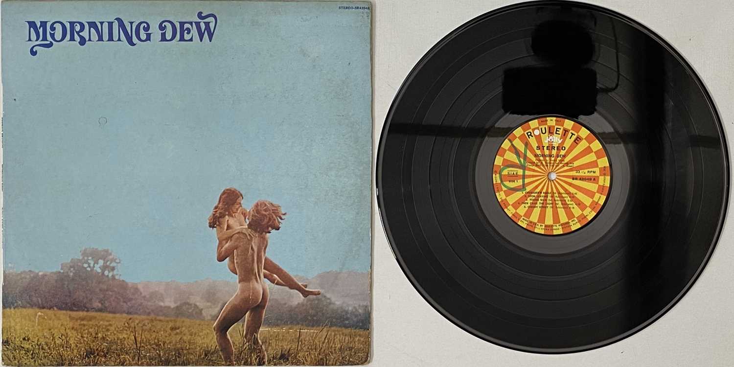 Lot 176 - MORNING DEW - S/T LP (ITALIAN ORIGINAL - ROULETTE - SR-42049)