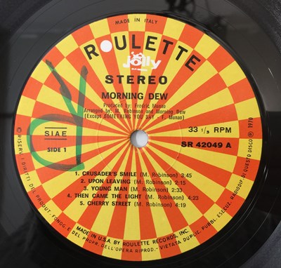 Lot 176 - MORNING DEW - S/T LP (ITALIAN ORIGINAL - ROULETTE - SR-42049)