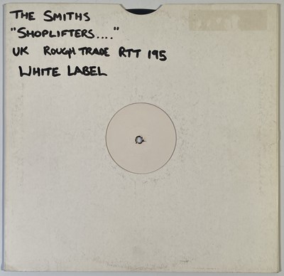 Lot 52 - THE SMITHS - SHOPLIFTERS OF THE WORLD UNITE 12" (ORIGINAL UK WHITE LABEL TEST PRESSING - RTT 195)