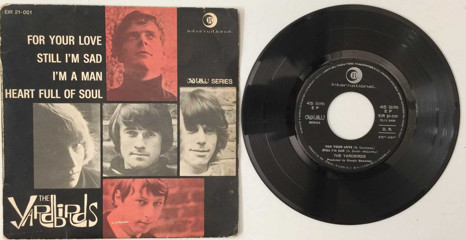 Lot 146 - THE YARDBIRDS - FOR YOUR LOVE EP (EIR 21 001)