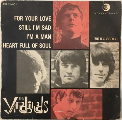Lot 146 - THE YARDBIRDS - FOR YOUR LOVE EP (EIR 21 001)
