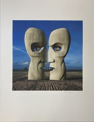 Lot 542 - PINK FLOYD / STORM THORGERSON DIVISION BELL SIGNED FINE ART PRINT.