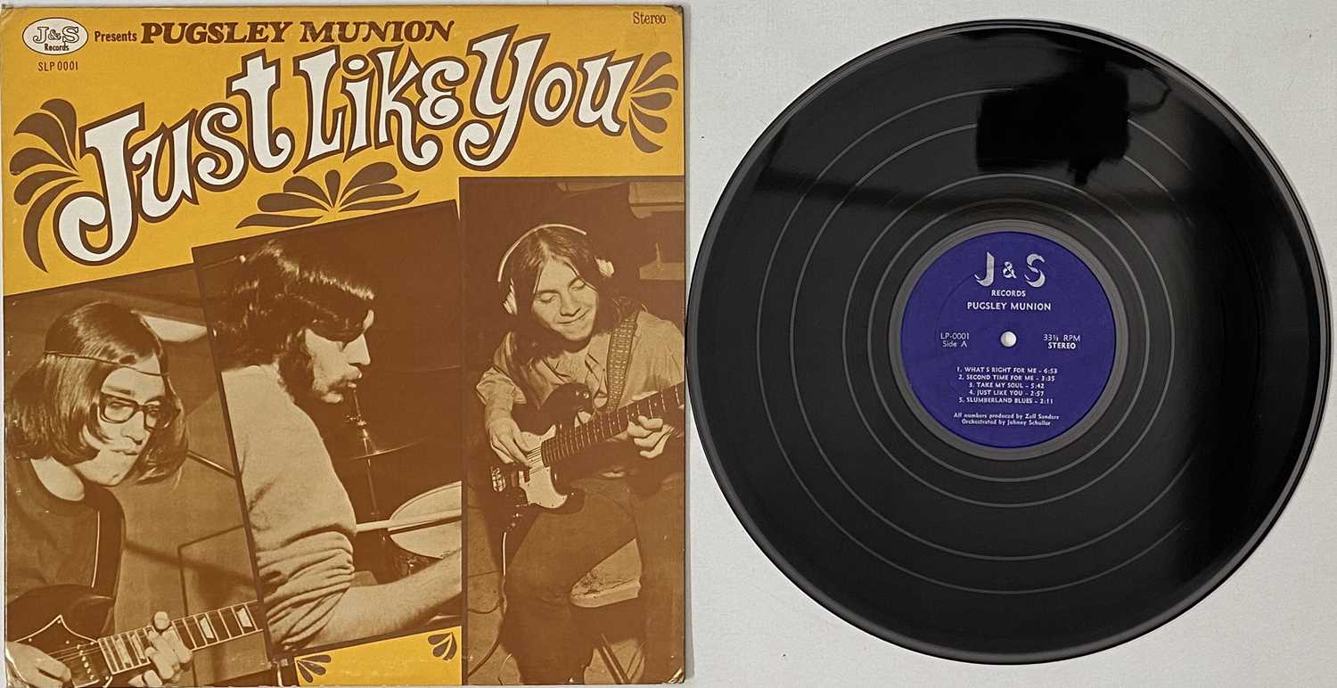 Lot 194 - PUGSLEY MUNION - JUST LIKE YOU LP (US STREO ORIGINAL - J&S RECORDS - LP-0001)