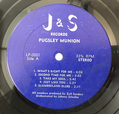 Lot 194 - PUGSLEY MUNION - JUST LIKE YOU LP (US STREO ORIGINAL - J&S RECORDS - LP-0001)