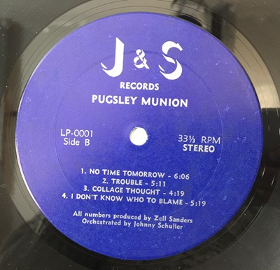 Lot 194 - PUGSLEY MUNION - JUST LIKE YOU LP (US STREO ORIGINAL - J&S RECORDS - LP-0001)