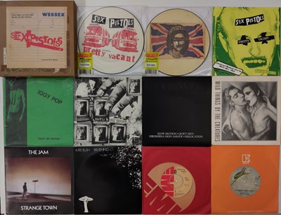 Lot 730 - PUNK, WAVE, INDIE, COOL POP, AND GLAM 7" COLLECTION