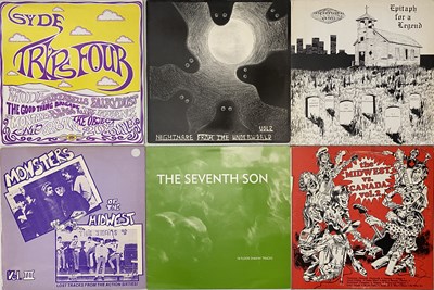 Lot 202 - PSYCH/ GARAGE - LP COMPILATIONS