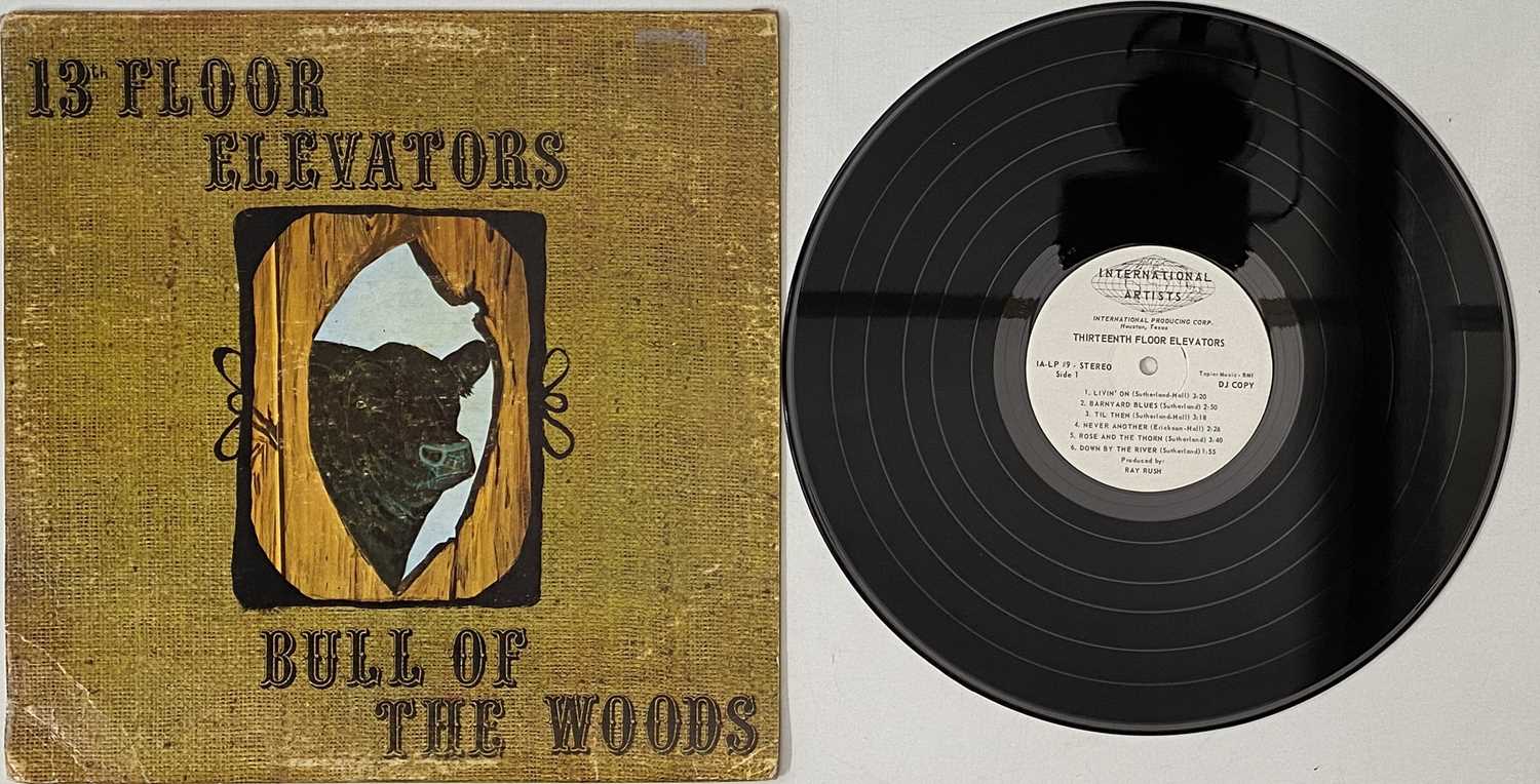 Lot 266 - 13th FLOOR ELEVATORS - BULL OF THE WOODS LP (ORIGINAL 1969 US PROMO - 1A LP-9)