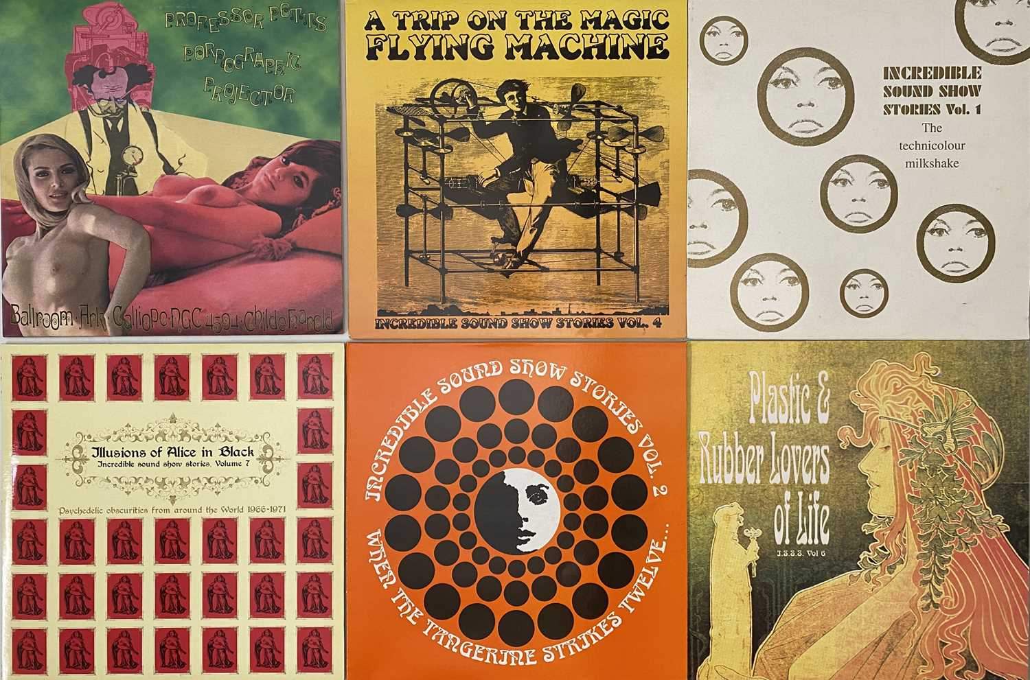 Lot 207 - DIG THE FUZZ RECORDS - PSYCH/ GARAGE LP COMPS