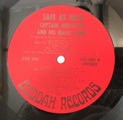 Lot 269 - CAPTAIN BEEFHEART AND HIS MAGIC BAND - SAFE AS MILK LP (BDS 5001 - US ORIGINAL - INC BUMPER STICKER)