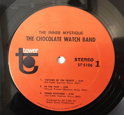Lot 214 - THE CHOCOLATE WATCH BAND - THE INNER MYSTIQUE LP (US STEREO ORIGINAL - TOWER - ST 5106)