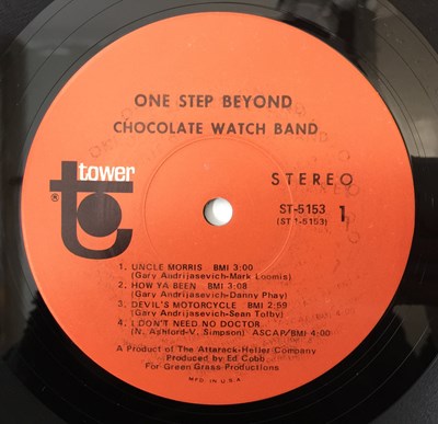 Lot 215 - THE CHOCOLATE WATCH BAND - ONE STEP BEYOND LP (US STEREO ORIGINAL - TOWER - ST-5153)