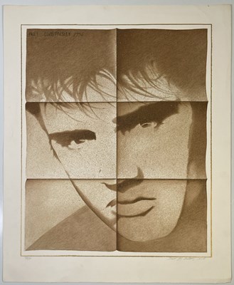 Lot 341 - ELVIS PRESLEY - DAVID OXTOBY SIGNED LIMITED EDITION PRINT.