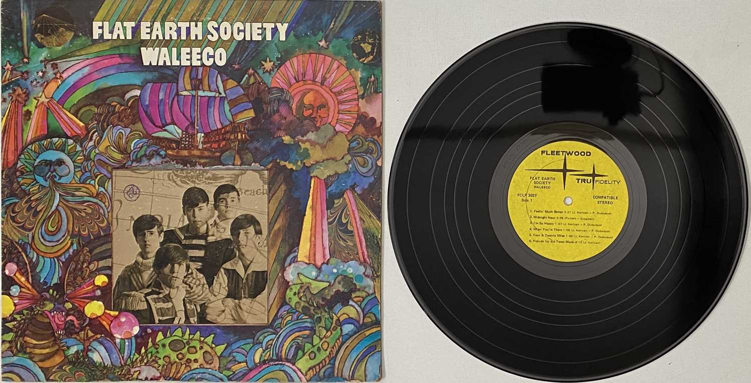 Lot 229 - FLAT EARTH SOCIETY - WALEECO LP (US STEREO ORIGINAL - FLEETWOOD - FCLP 3027)