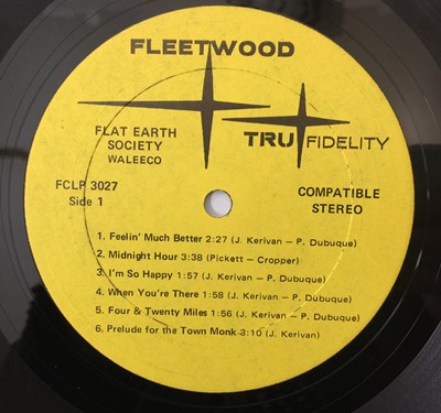 Lot 229 - FLAT EARTH SOCIETY - WALEECO LP (US STEREO ORIGINAL - FLEETWOOD - FCLP 3027)