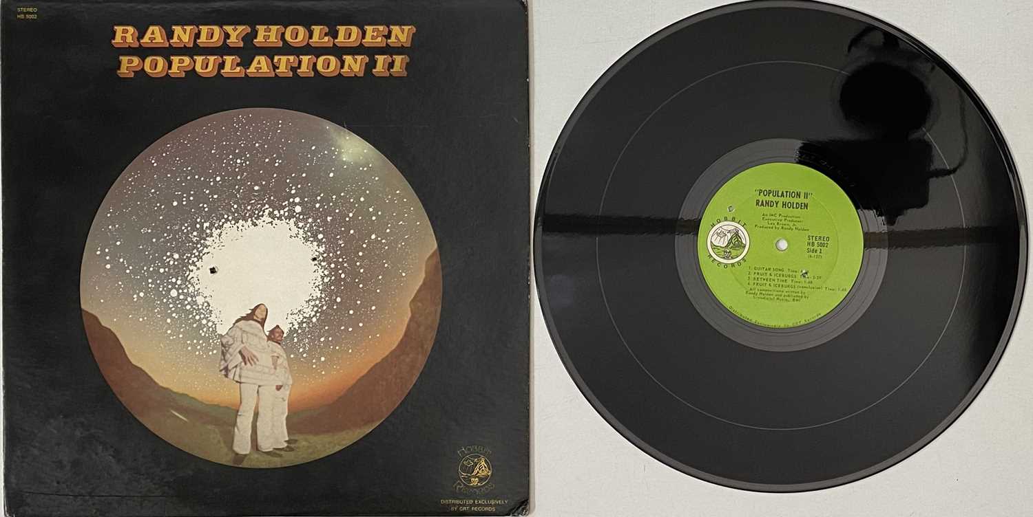 Lot 231 - RANDY HOLDEN - POPULATION II LP (US STEREO ORIGINAL - HOBBIT RECORDS - HB 5002)