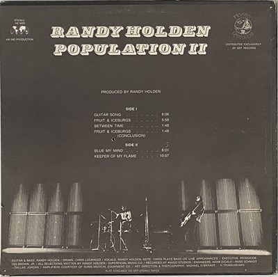 Lot 231 - RANDY HOLDEN - POPULATION II LP (US STEREO ORIGINAL - HOBBIT RECORDS - HB 5002)