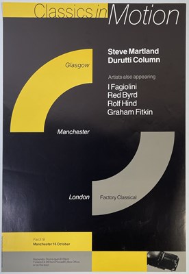 Lot 186 - HACIENDA - CLASSICS IN MOTION POSTER.