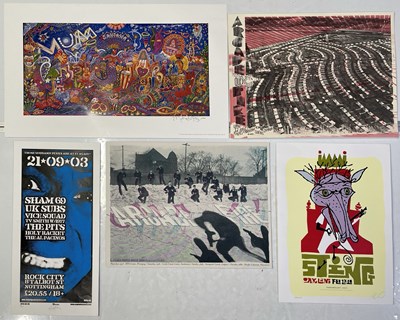 Lot 187 - LIMITED EDITION POSTER PRINTS INC ARCADE FIRE.