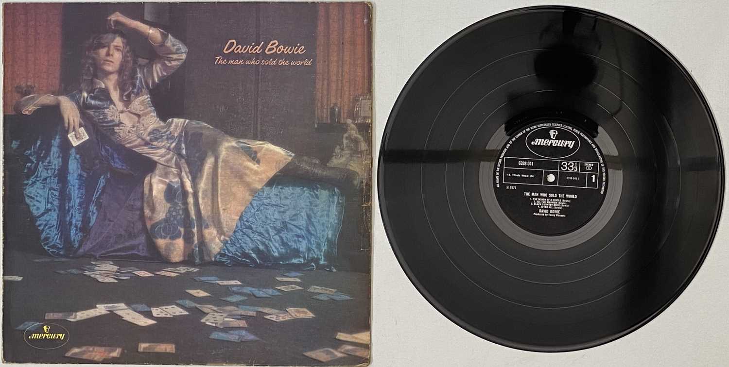 Lot 276 - DAVID BOWIE - THE MAN WHO SOLD THE WORLD LP (ORIGINAL UK DRESS SLEEVE COPY 'TONNY' - MERCURY 6338 041)