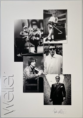 Lot 454 - THE JAM INTEREST - PAUL WELLER SIGNED LITHOGRAPH PRINT.