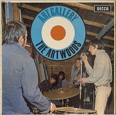 Lot 279 - THE ARTWOODS - ART GALLERY LP (ORIGINAL UK MONO COPY - DECCA LK 4830)