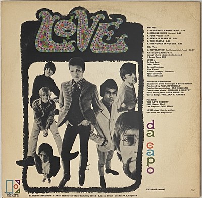 Lot 281 - LOVE - DA CAPO LP (EKL-4005 - US MONO ORIGINAL - PROMO)