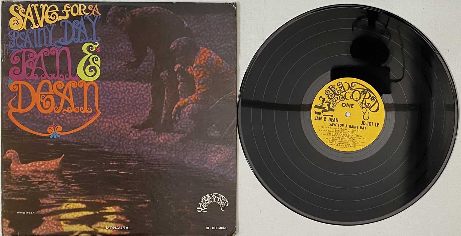 Lot 249 - JAN & DEAN - SAVE FOR A RAINY DAY LP (US MONO ORIGINAL - JD-101)