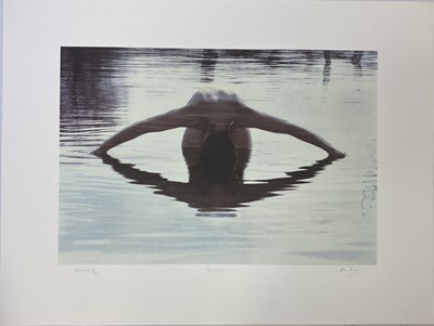Lot 507 - THE SCORPIONS / STORM THORGERSON EYE TO EYE SIGNED FINE ART PRINT.