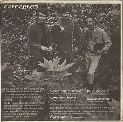 Lot 255 - GOLDENROD - S/T LP (US STEREO ORIGINAL - CHARTMAKER - CSG-1101)