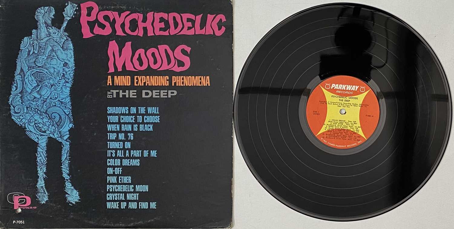 Lot 257 - THE DEEP - PSYCHEDELIC MOODS: A MIND BENDING EXPERIENCE LP (US MONO ORIGINAL - PARKWAY - P-7051)