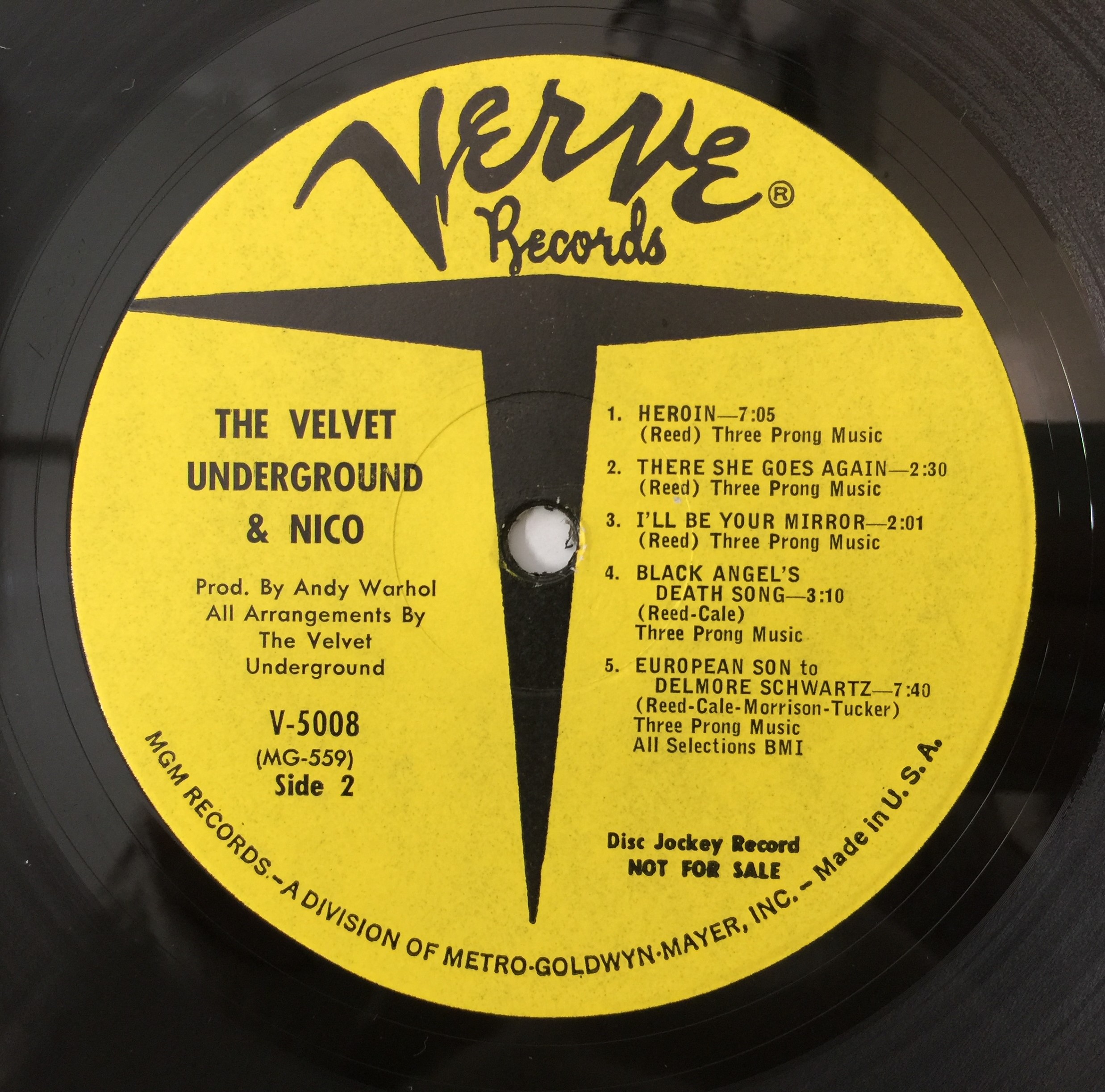The Velvet Underground & Nico レコード　イエロー盤 The Velvet Underground & Nico レコード イエロー盤 The Velvet