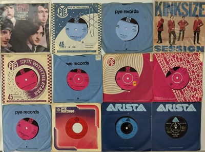 Lot 751 - KINKS AND RARE DAVIES 7" COLLECTION