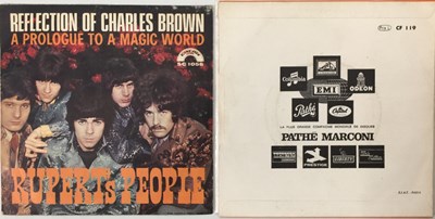 Lot 319 - RUPERT'S PEOPLE - REFLECTION OF CHARLES BROWN (FRENCH / ITALIAN PRESSINGS) - 7" PACK