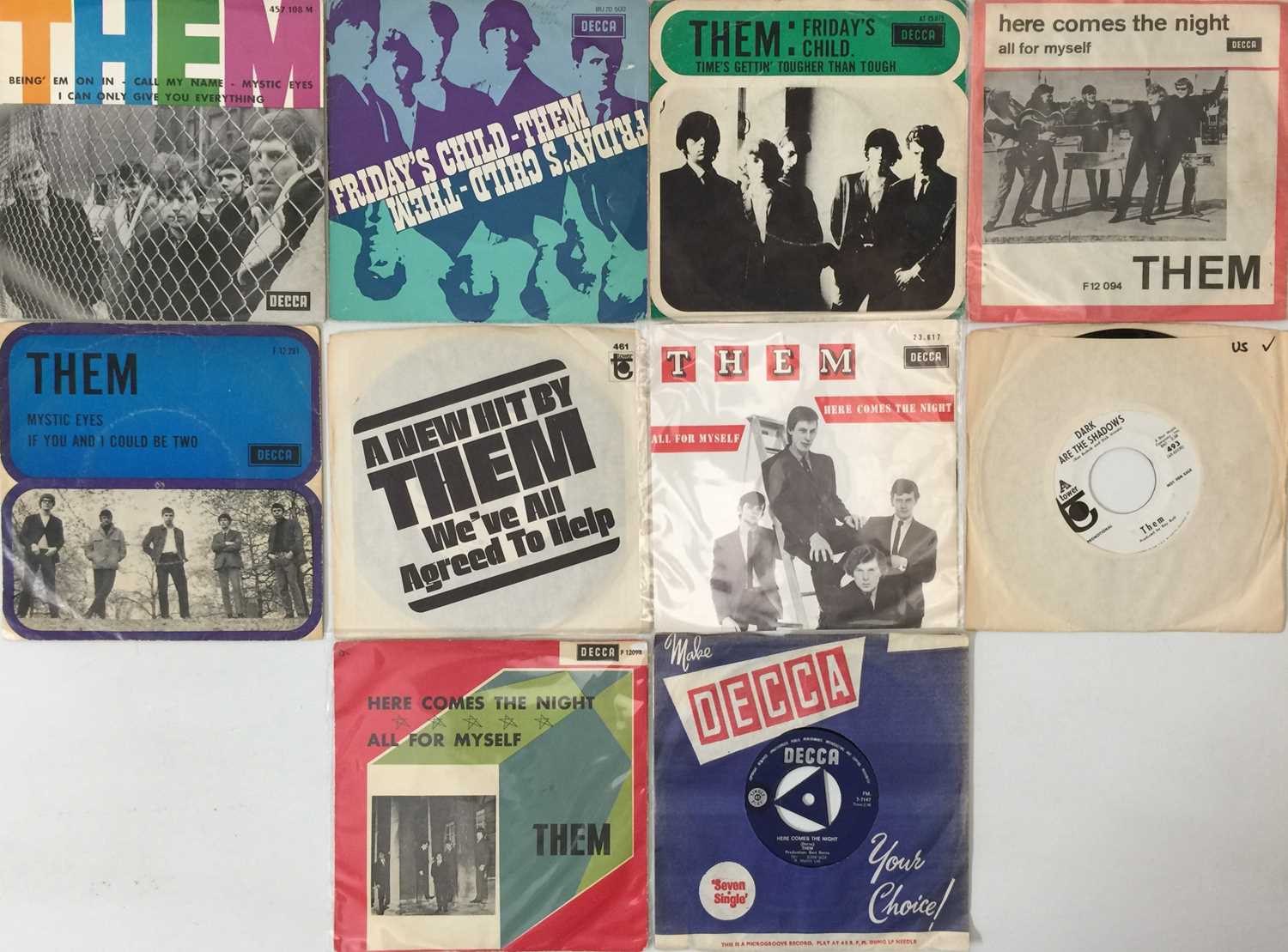 Lot 324 - THEM - 7" PACK