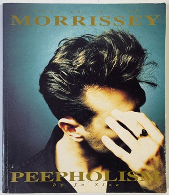 Lot 111 - MORRISSEY - PEEPHOLISM (INTO THE ART OF MORRISSEY) 1994 BOOK