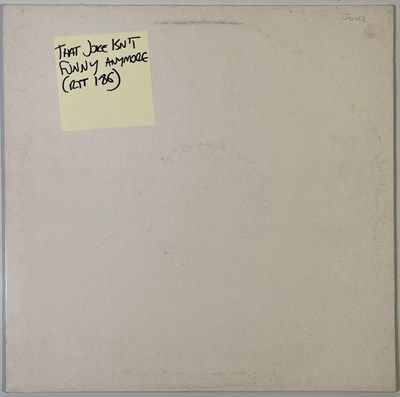 Lot 47 - THE SMITHS - THAT JOKE ISN'T FUNNY ANYMORE - 1985 12" WHITE LABEL TEST PRESSING (RTT 186)