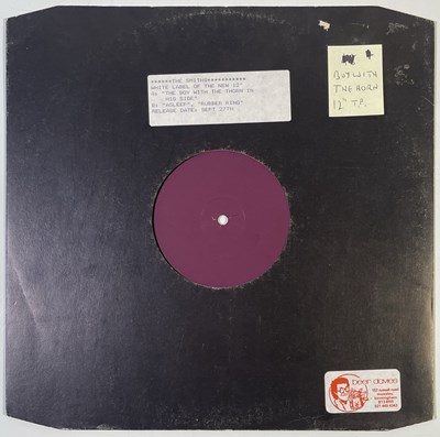 Lot 48 - THE SMITHS - THE BOY WITH THE THORN IN HIS SIDE - 1985 12" WHITE LABEL TEST PRESSING (RTT 191)