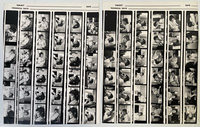 Lot 443 - DAVID BOWIE - ORIGINAL CONTACT SHEETS.