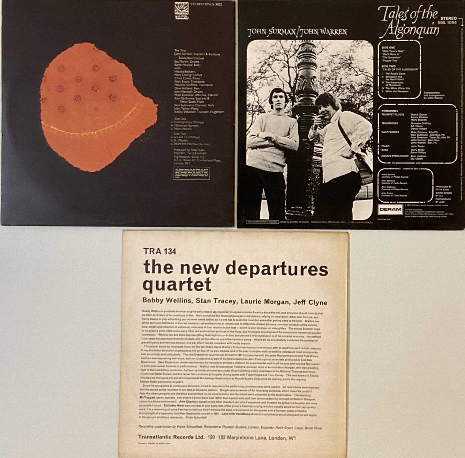 Lot 85 BRITISH CONTEMPORARY JAZZ LP RARITIES