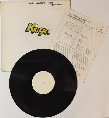 Lot 266 - BOB MARLEY & THE WAILERS - US WHITE LABEL TEST PRESSING LPs