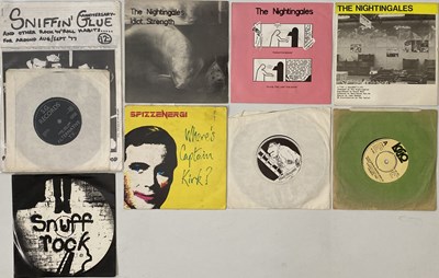 Lot 776 - PUNK / WAVE - 7" PACK (INC SNIFFIN' GLUE W/ FLEXI)