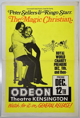Lot 420 - THE BEATLES - AN ORIGINAL PREMIERE POSTER FOR RINGO STARR IN 'THE MAGIC CHRISTIAN' (1969).