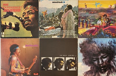 Lot 777 - JIMI HENDRIX - LP COLLECTION